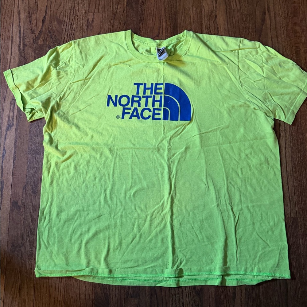 The North Face Men's Neon Green Tee